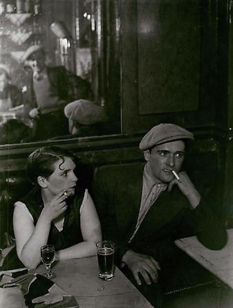 Paris Couple Dans un Bstrot c. 1932