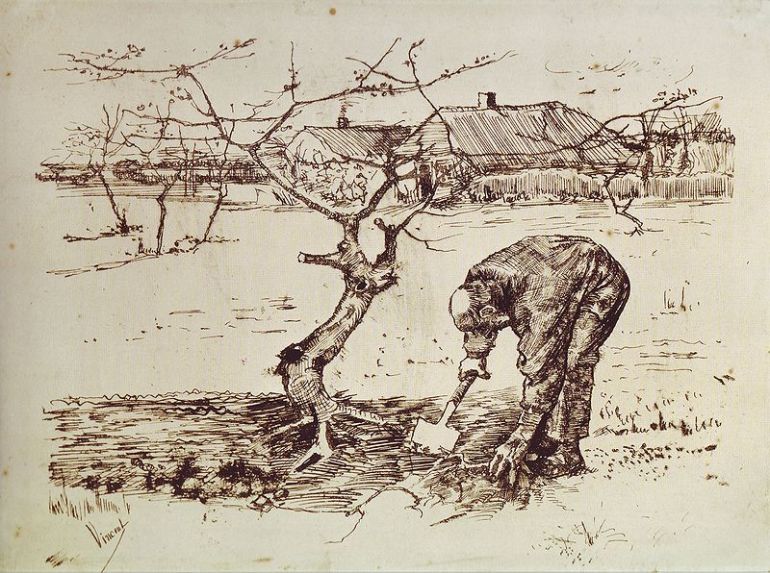 French cooks apples Van_Gogh_-_In_the_Orchard_-_1883