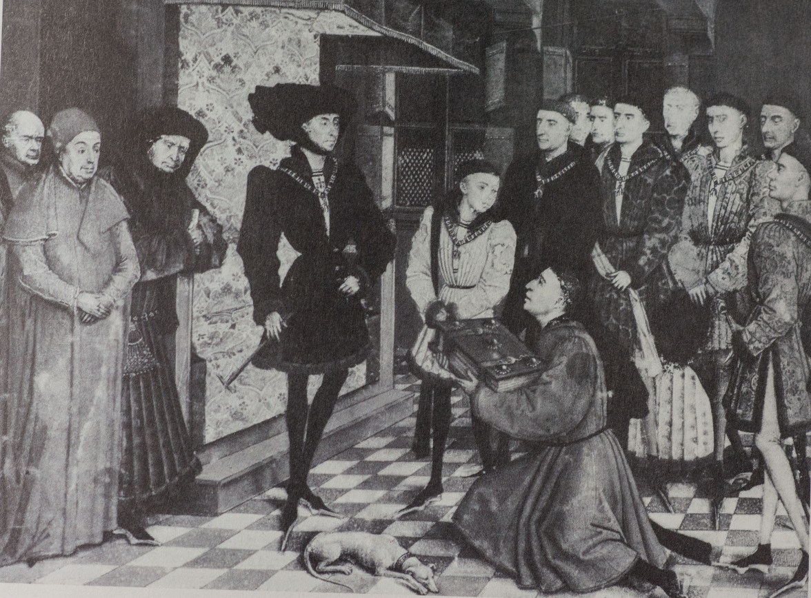 Duke of Burgundy Charles the Bold and book rs