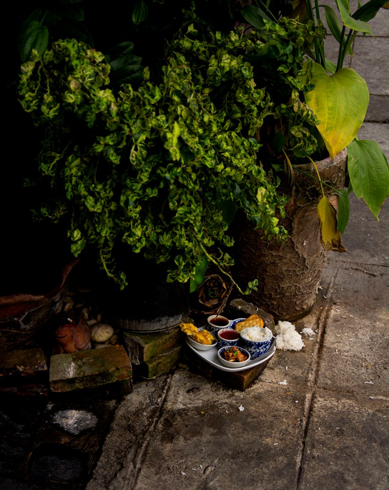Chiang Mai street shrine