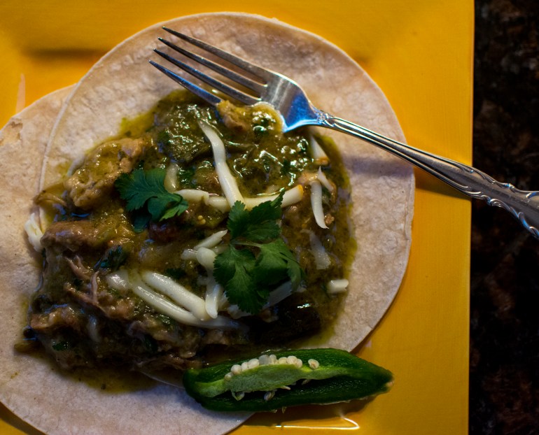Pork chile verde 2